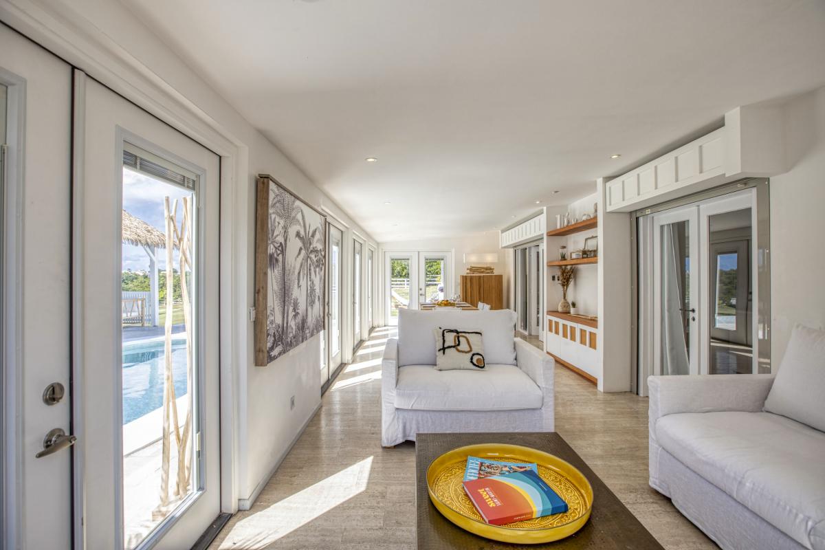 A louer villa 3 chambre Terres Basses Saint Martin_ Salon - 18